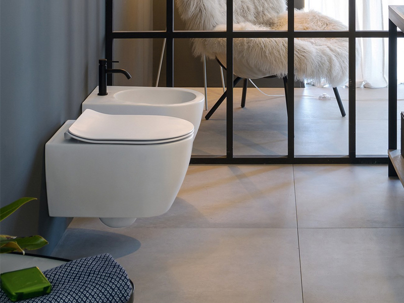 установка унитаза